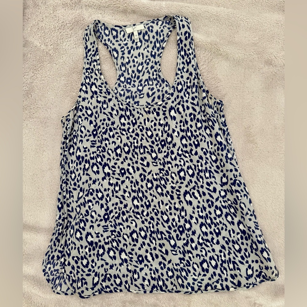 Joie Classic Silk Racerback Tank Top Sz Xs NWOT